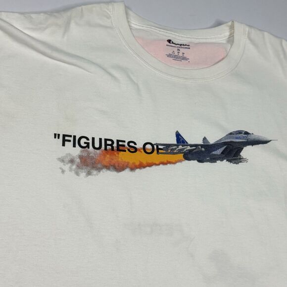 Champion x Virgil Abloh Off-White MCA Figures of Speech Graphic T-Shirt Men’s XL - Picture 3 of 8